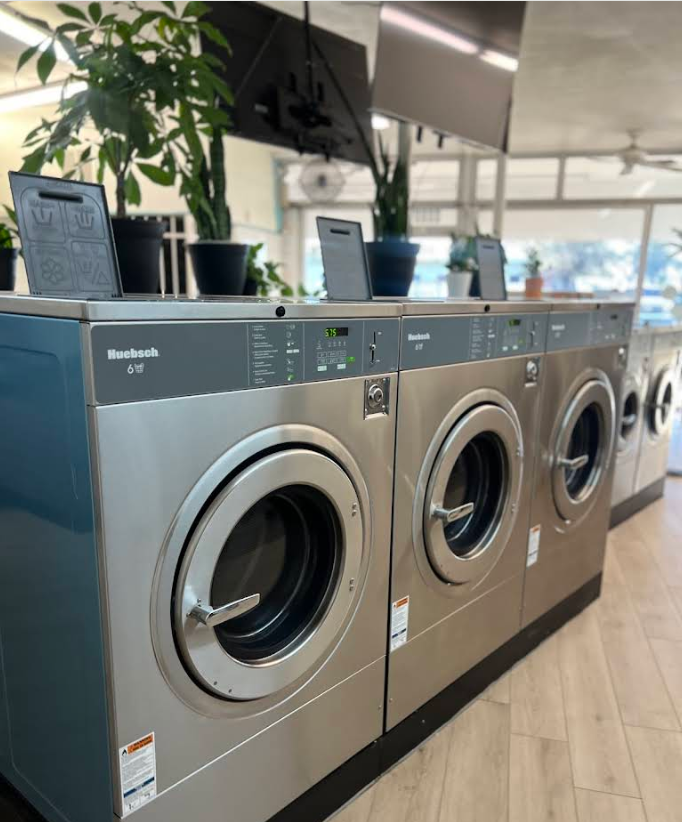 Sea Breeze Clean Row Of Machines