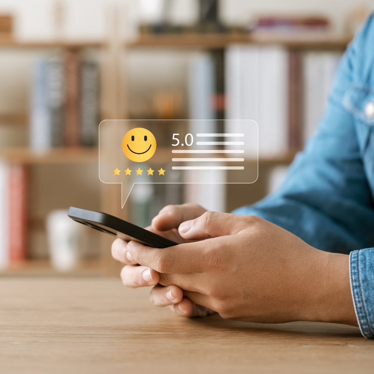 Reviews And Testimonials Leaving Review On Line 1200X1200